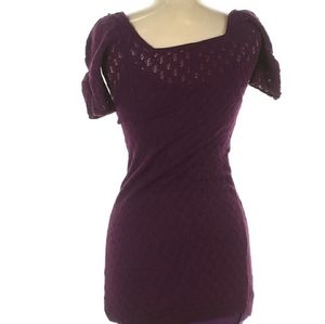 Free People wine burgundy dress small